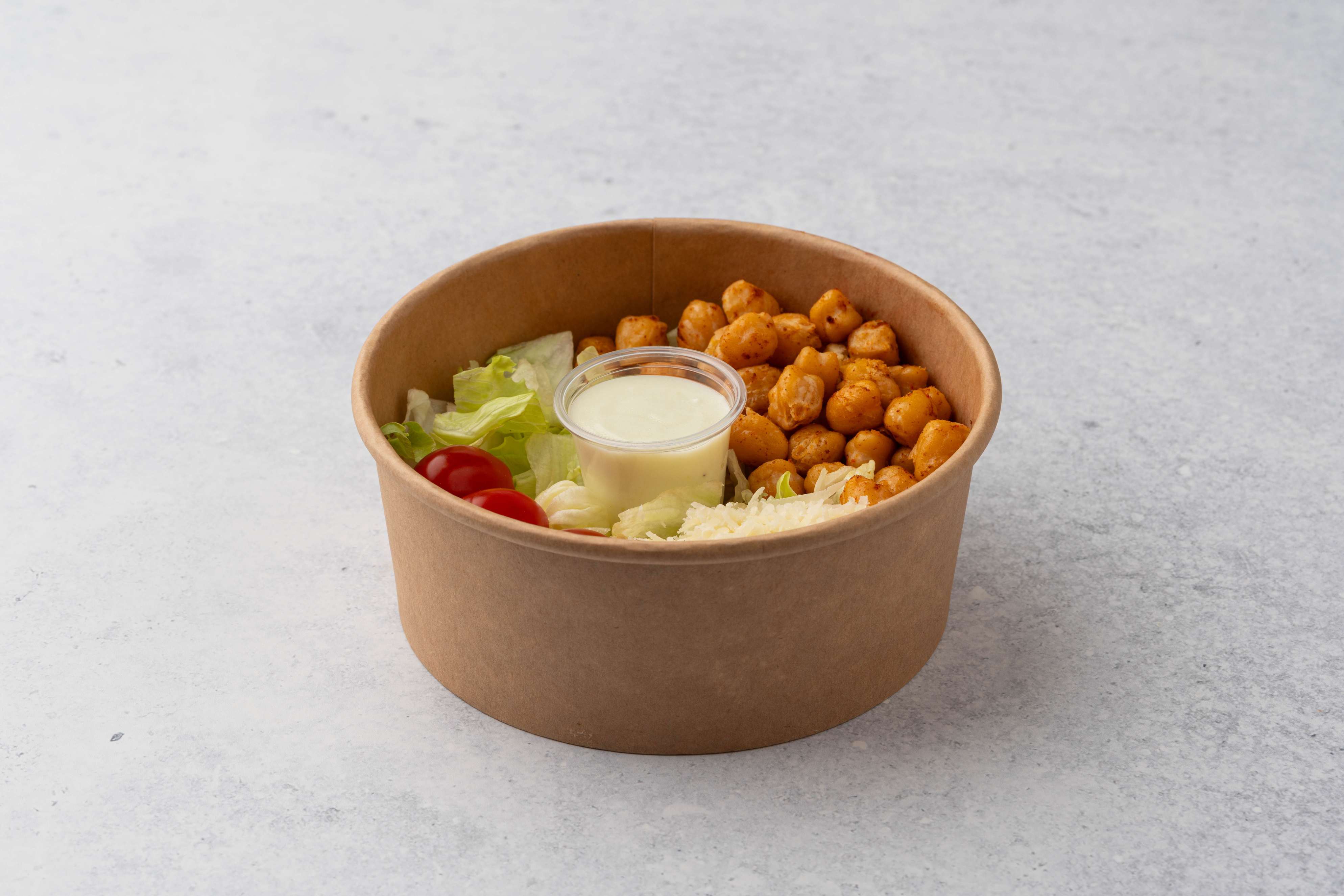 Chickpeas Caesar Salad